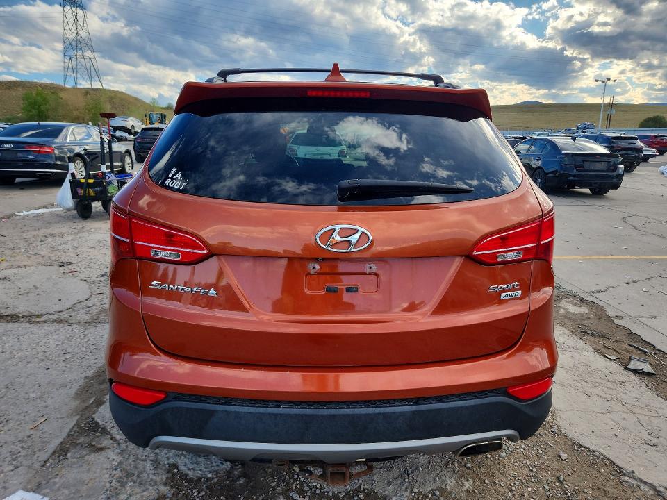 2016 Hyundai Santa Fe Sport მანქანა იყიდება აუქციონზე, vin: 5XYZUDLB1GG365341, აუქციონის ნომერი: 67268976
