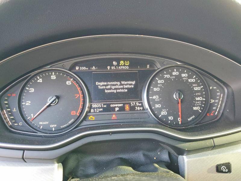 2018 Audi A4 მანქანა იყიდება აუქციონზე, vin: WAULMAF45JA080101, აუქციონის ნომერი: 69383426