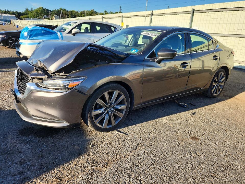 2018 Mazda 6 მანქანა იყიდება აუქციონზე, vin: JM1GL1VM1J1301976, აუქციონის ნომერი: 69555196