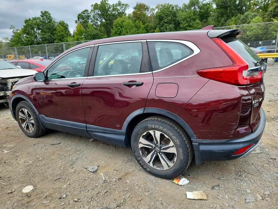 2019 Honda Cr-v Lx მანქანა იყიდება აუქციონზე, vin: 5J6RW6H35KL004337, აუქციონის ნომერი: 69576026