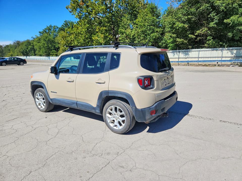 Aukcja sprzedaży 2016 Jeep Renegade, vin: ZACCJBBT4GPE34908, numer aukcji: 70428516