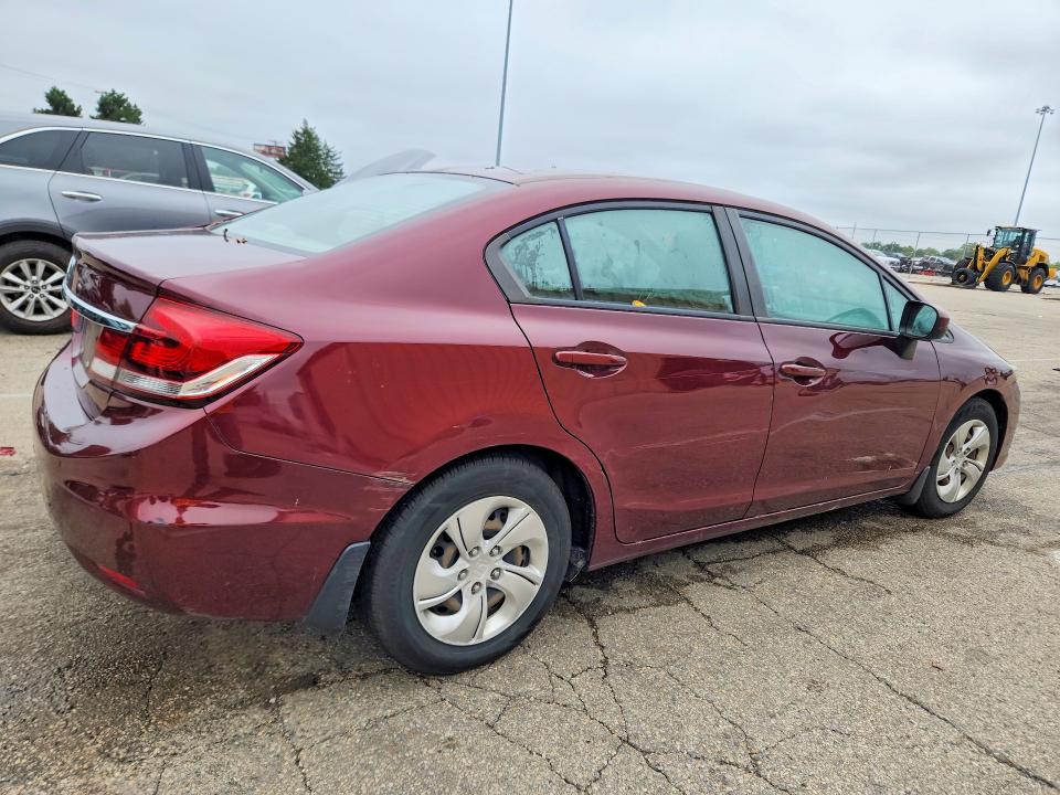Продаж на аукціоні авто 2014 Honda Civic, vin: 2HGFB2F54EH553189, номер лоту: 70160526