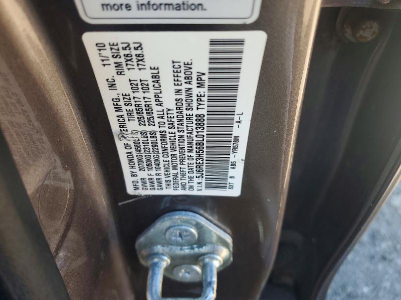 Продажа на аукционе авто 2011 Honda Cr-v, vin: 5J6RE3H56BL013888, номер лота: 68018556