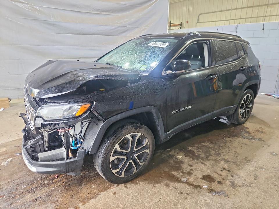 Aukcja sprzedaży 2022 Jeep Compass, vin: 3C4NJDCB6NT151930, numer aukcji: 66997956