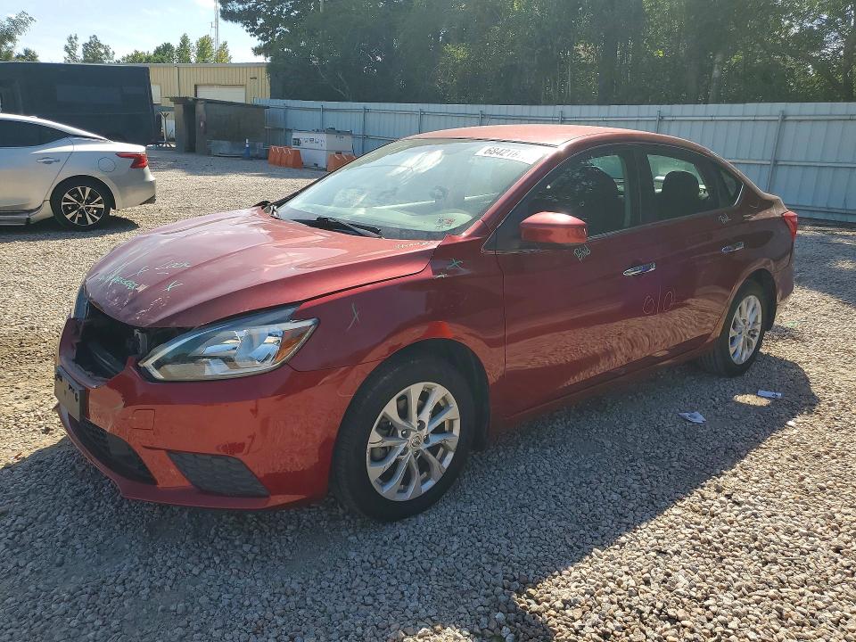 Auction sale of the 2019 Nissan Sentra, vin: 3N1AB7AP2KY433303, lot number: 68421876