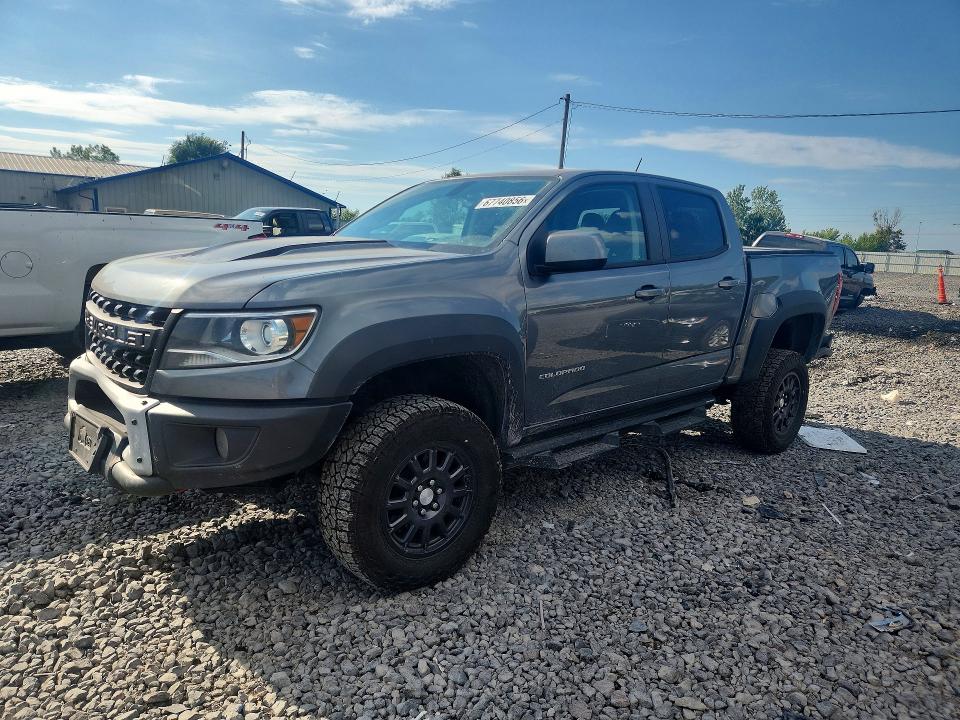 67740856 :رقم المزاد ، 1GCGTEENXM1118113 vin ، 2021 Chevrolet Colorado مزاد بيع