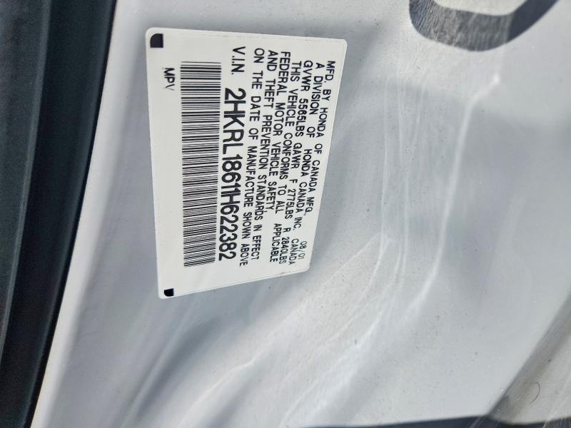 66622986 :رقم المزاد ، 2HKRL18611H622382 vin ، 2001 Honda Odyssey مزاد بيع