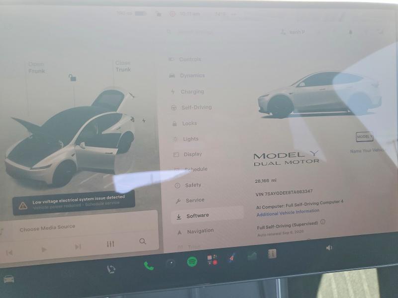 Aukcja sprzedaży 2026 Tesla Model Y, vin: 7SAYGDEE8TA663347, numer aukcji: 67196346
