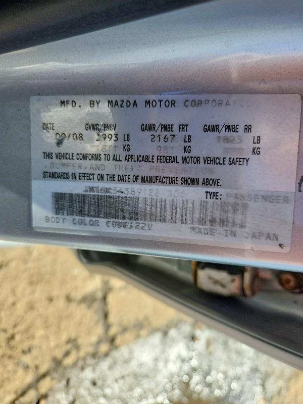 Auction sale of the 2009 Mazda 3 4d I, vin: JM1BK343891227808, lot number: 68627836