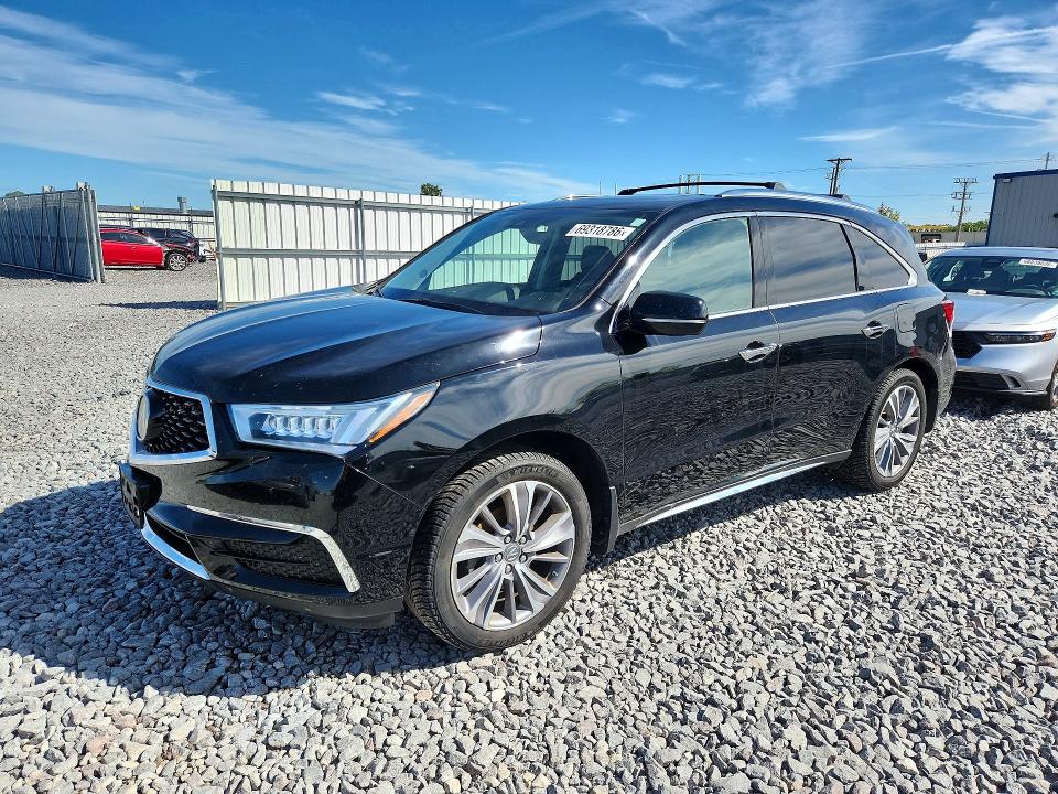 2018 Acura Mdx მანქანა იყიდება აუქციონზე, vin: 5J8YD4H55JL006487, აუქციონის ნომერი: 69318786