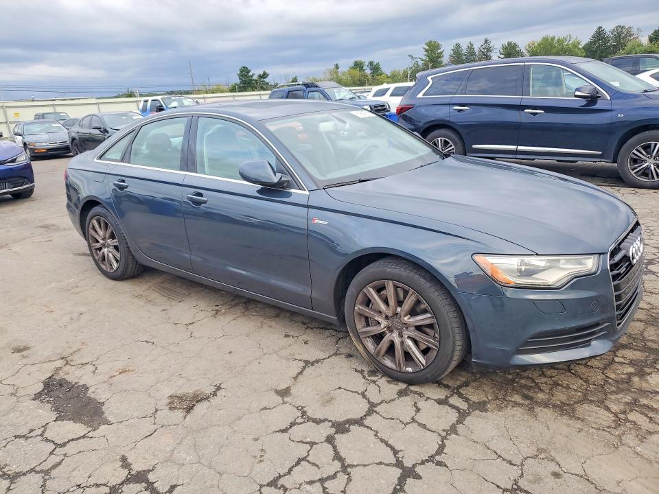 2013 Audi A6 მანქანა იყიდება აუქციონზე, vin: WAUGGAFC8DN125643, აუქციონის ნომერი: 69347316