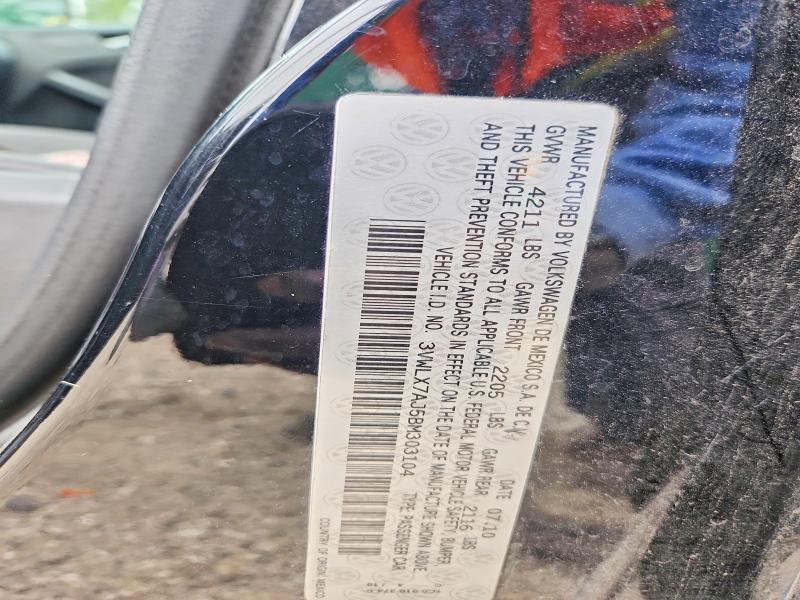 Aukcja sprzedaży 2011 Volkswagen Jetta, vin: 3VWLX7AJ5BM303104, numer aukcji: 70279806