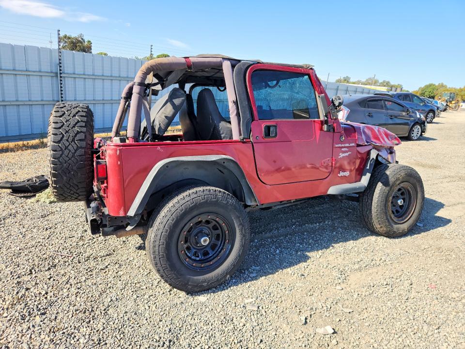 Aukcja sprzedaży 1999 Jeep Wrangler / Tj, vin: 1J4FY19S8XP454294, numer aukcji: 68610566