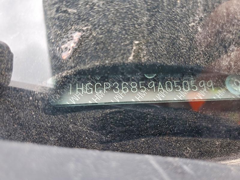 Продажа на аукционе авто 2009 Honda Accord, vin: 1HGCP36859A050599, номер лота: 69140006