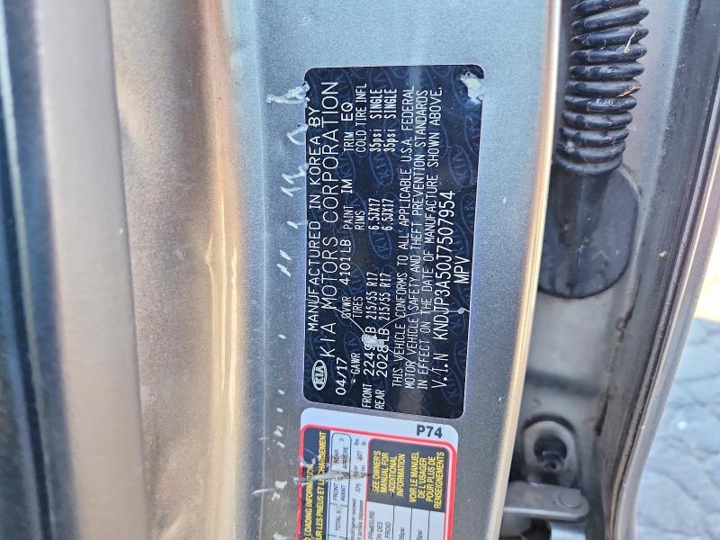 70708726 :رقم المزاد ، KNDJP3A50J7507954 vin ، 2018 Kia Soul مزاد بيع