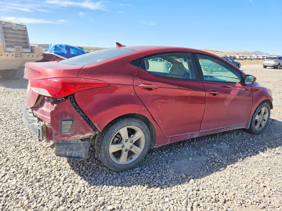 2012 Hyundai Elantra მანქანა იყიდება აუქციონზე, vin: KMHDH4AE2CU323504        , აუქციონის ნომერი: 69213026