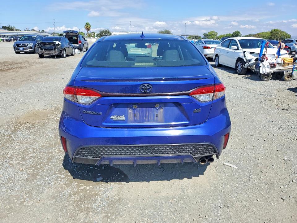 70000206 :رقم المزاد ، JTDS4RCE3LJ050754 vin ، 2020 Toyota Corolla مزاد بيع