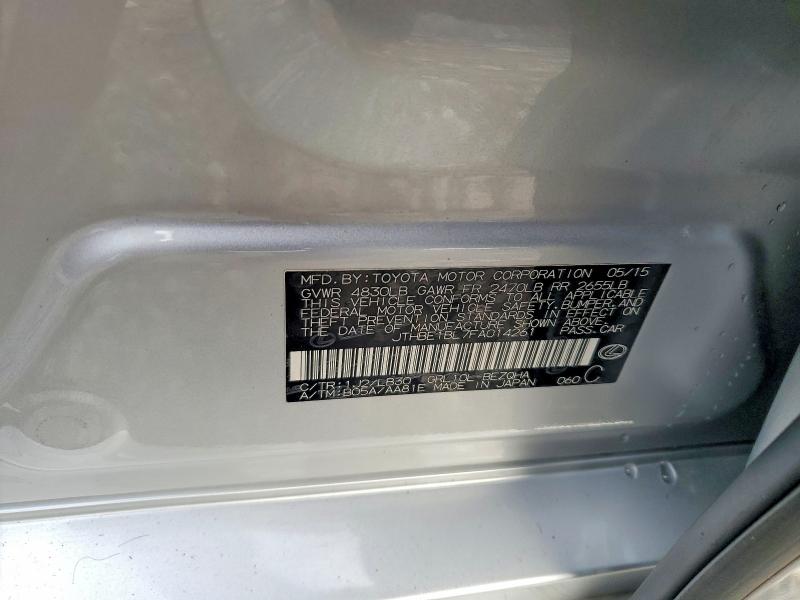 Продаж на аукціоні авто 2014 Lexus Gs, vin: JTHBE1BL7FA014261, номер лоту: 70478076