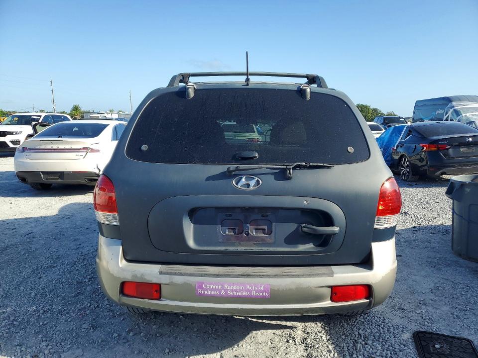 2005 Hyundai Santa Fe მანქანა იყიდება აუქციონზე, vin: KM8SC13D85U958660, აუქციონის ნომერი: 69486946