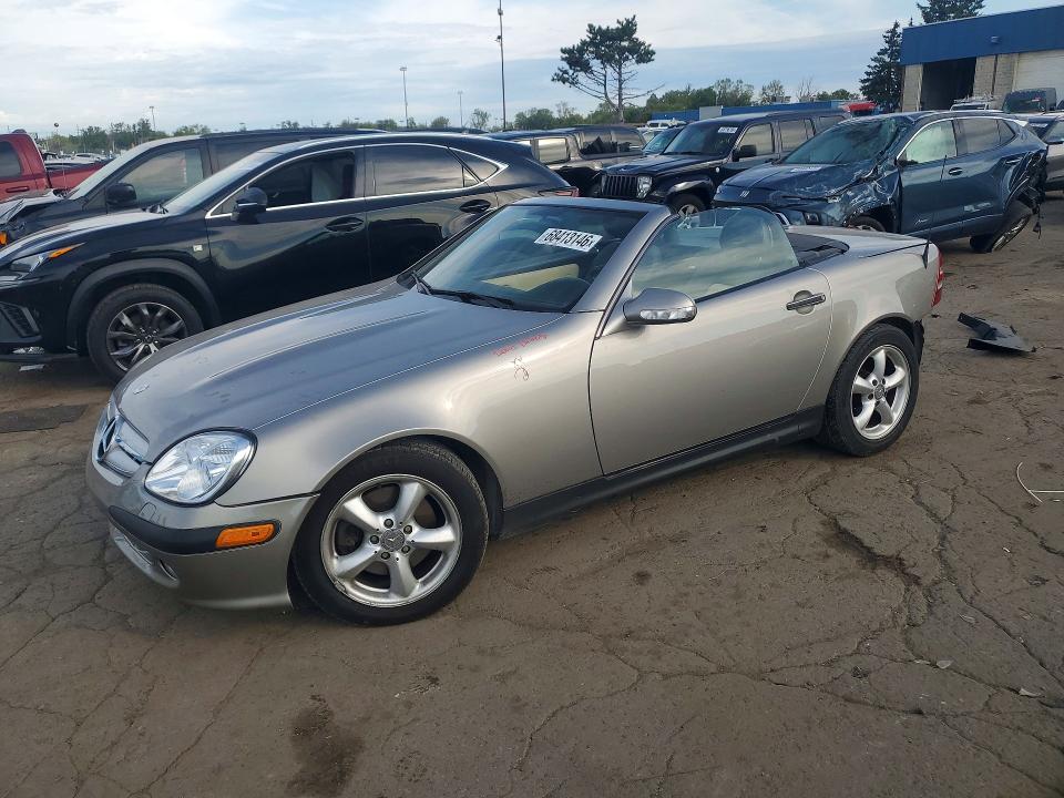 2003 Mercedes-benz Slk მანქანა იყიდება აუქციონზე, vin: WDBKK65F63F286651        , აუქციონის ნომერი: 68413146