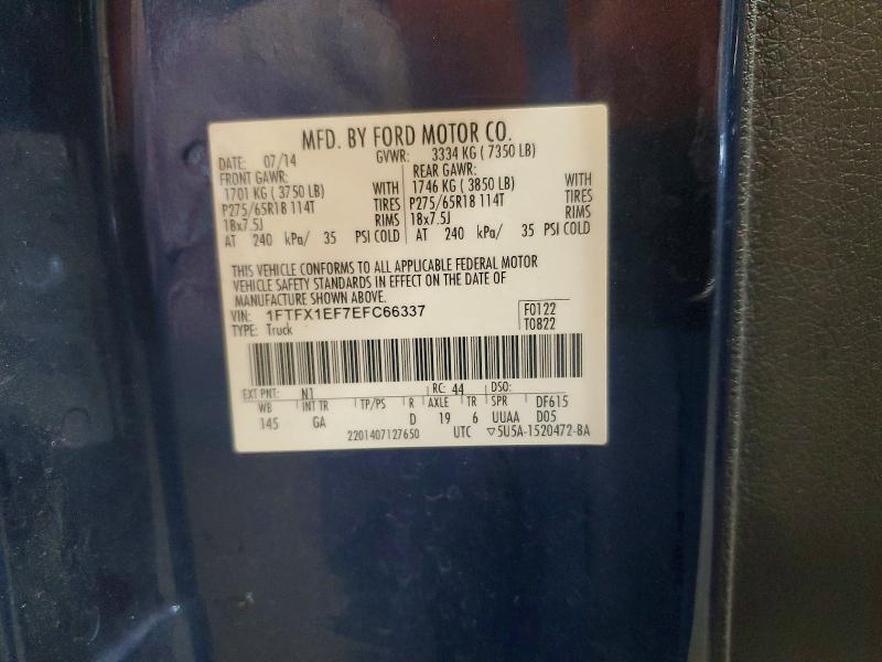 Aukcja sprzedaży 2014 Ford F150, vin: 1FTFX1EF7EFC66337, numer aukcji: 70241076