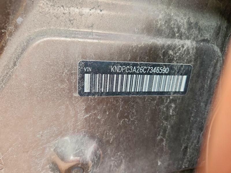 69558156 :رقم المزاد ، KNDPC3A26C7346590 vin ، 2012 Kia Sportage مزاد بيع