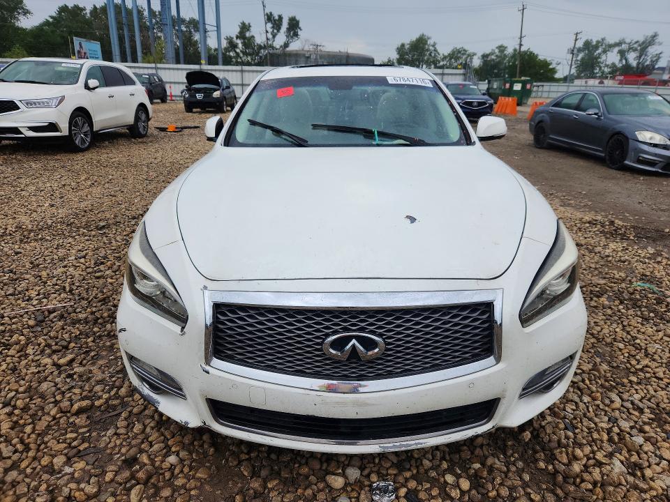 2019 Infiniti Q70 მანქანა იყიდება აუქციონზე, vin: JN1BY1AR7KM580091, აუქციონის ნომერი: 67847116