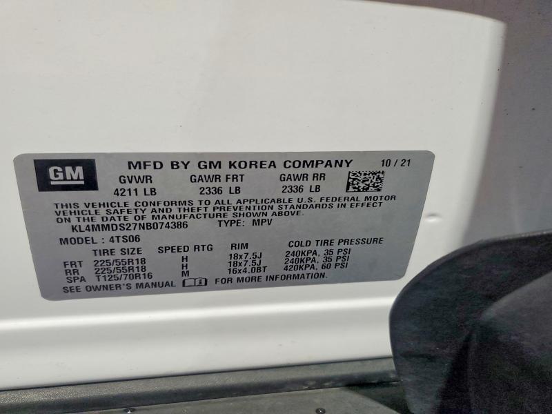 Продаж на аукціоні авто 2022 Buick Encore Gx, vin: KL4MMDS27NB074386, номер лоту: 68372736