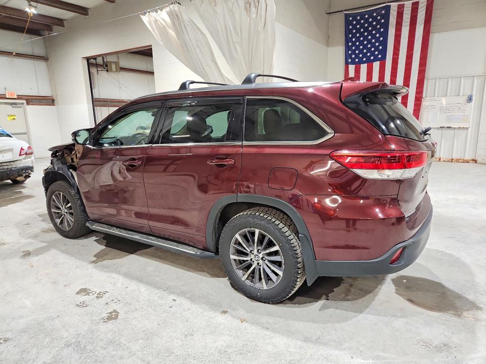 Aukcja sprzedaży 2018 Toyota Highlander, vin: 5TDJZRFH6JS812123, numer aukcji: 68738666