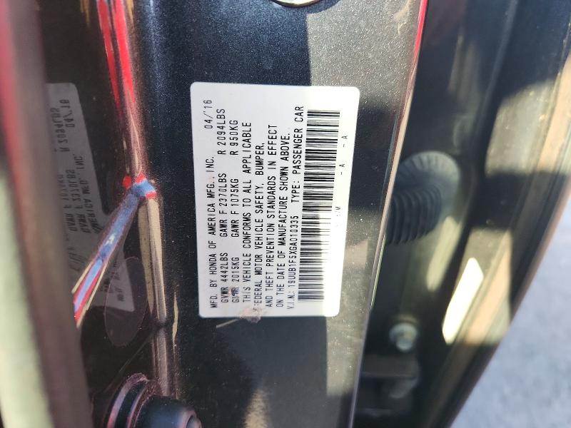 Aukcja sprzedaży 2016 Acura Tlx, vin: 19UUB1F5XGA010335, numer aukcji: 67864226