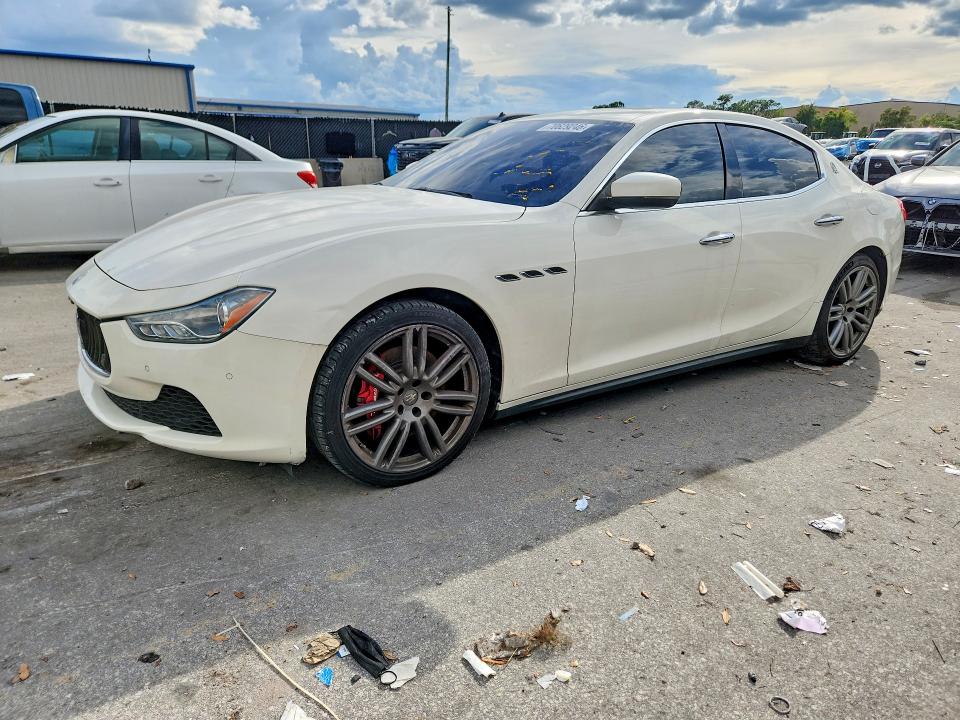 Продажа на аукционе авто 2017 Maserati Ghibli, vin: ZAM57RSA4H1262505, номер лота: 70629246