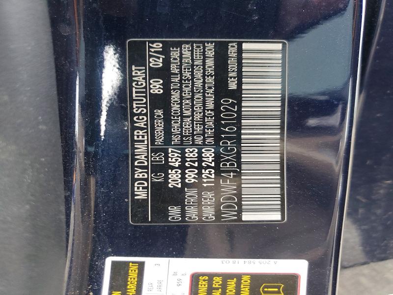 Продаж на аукціоні авто 2016 Mercedes-benz C, vin: WDDWF4JBXGR161029, номер лоту: 68736886