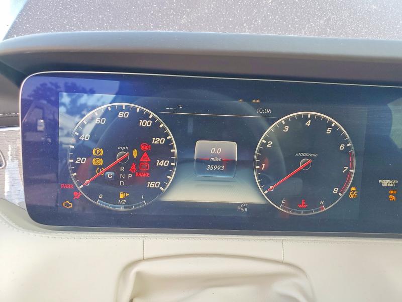 Продажа на аукционе авто 2019 Mercedes-benz S, vin: WDDXJ8GB6KA038787, номер лота: 69798936