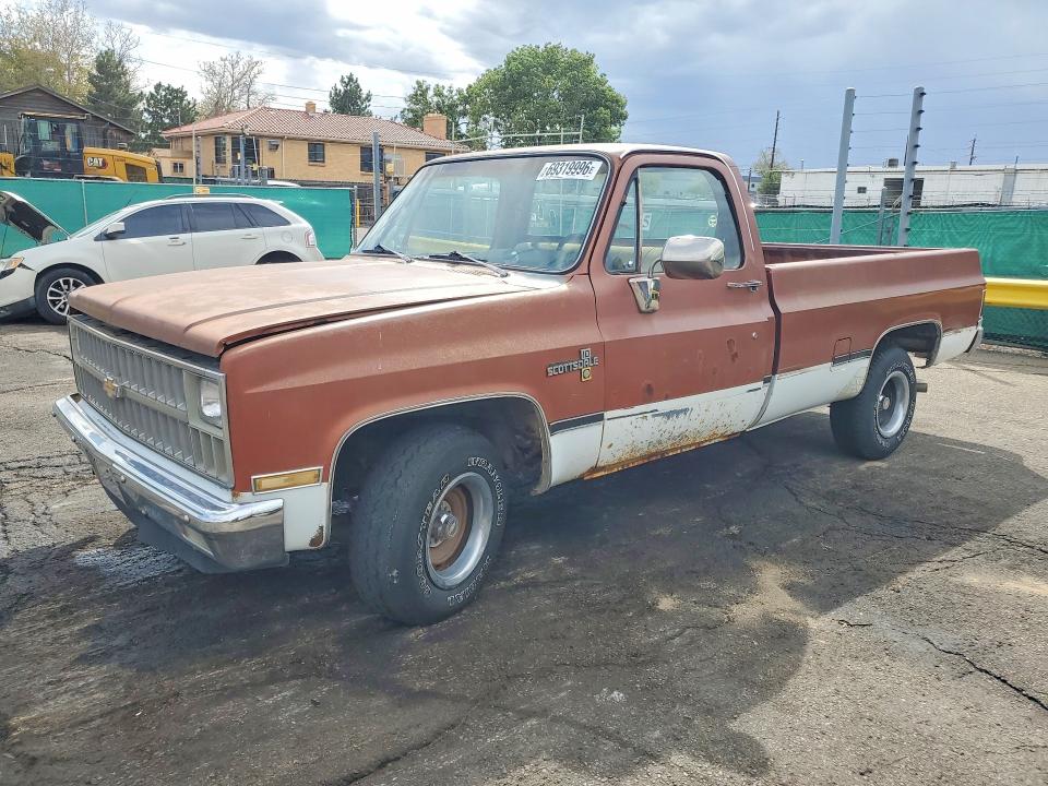 69319996 :رقم المزاد ، 1GCDC14HXCJ162232 vin ، 1982 Chevrolet C10 مزاد بيع