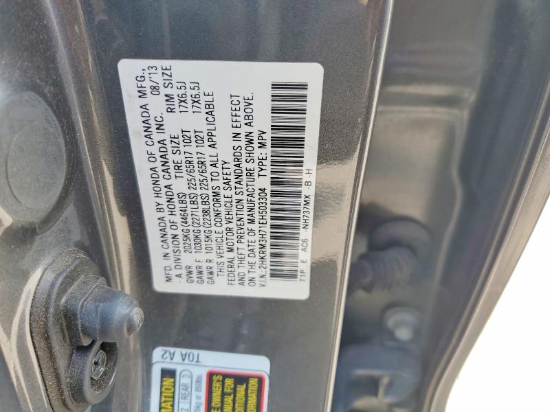 Aukcja sprzedaży 2014 Honda Cr-v, vin: 2HKRM3H71EH503304, numer aukcji: 68706076