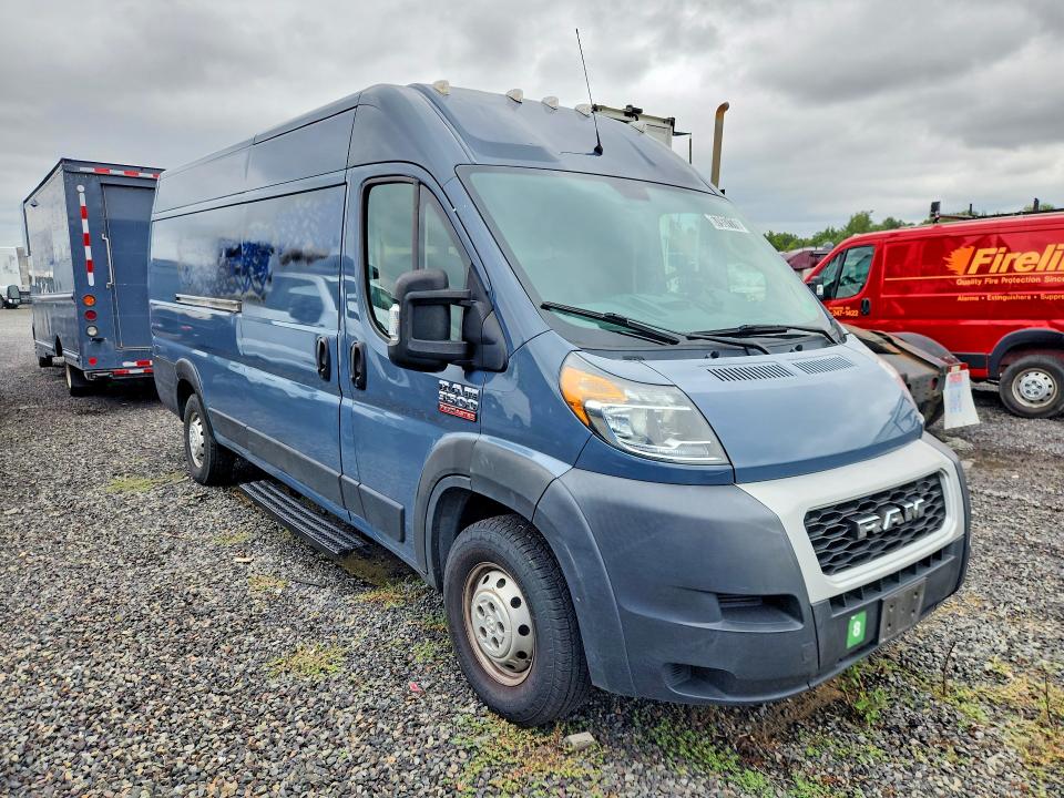 2020 Ram Promaster 3500 მანქანა იყიდება აუქციონზე, vin: 3C6URVJG8LE136511, აუქციონის ნომერი: 67937176