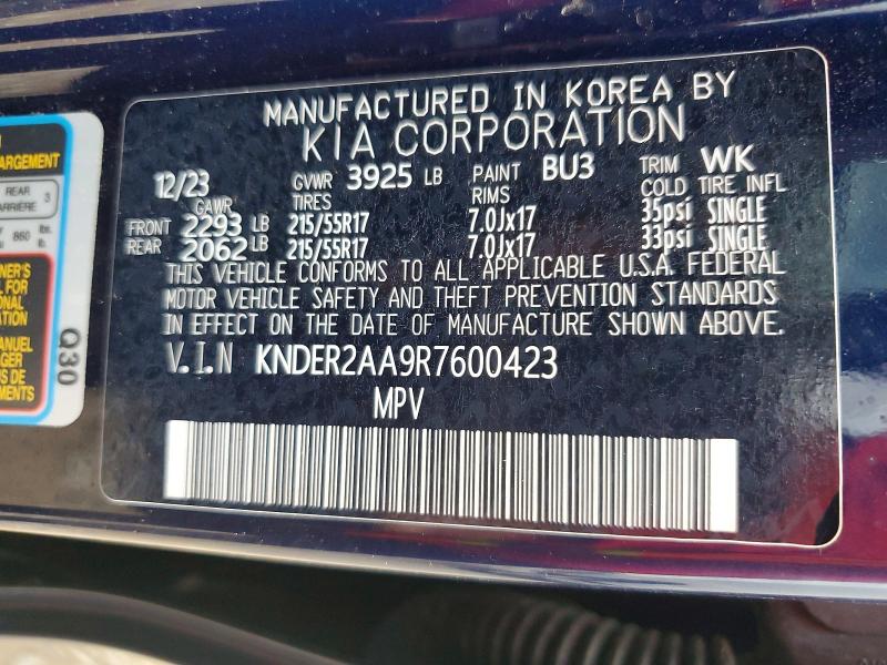 Продаж на аукціоні авто 2024 Kia Seltos, vin: KNDER2AA9R7600423, номер лоту: 68173526