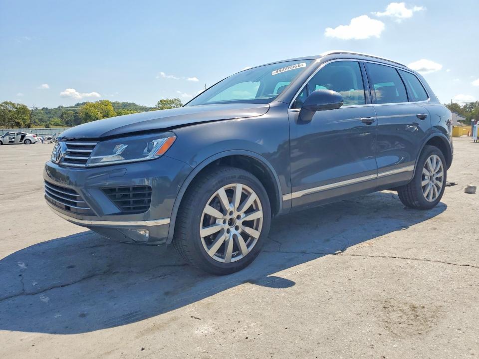 2015 Volkswagen Touareg მანქანა იყიდება აუქციონზე, vin: WVGEF9BP8FD005561, აუქციონის ნომერი: 65228966