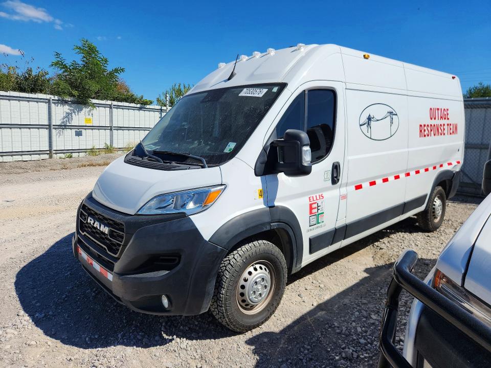 70530576 :رقم المزاد ، 3C6LRVDGXRE121640 vin ، 2024 Ram Promaster 2500 مزاد بيع