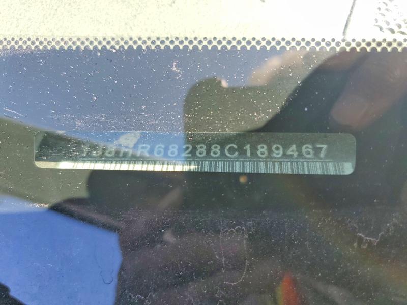 69159456 :رقم المزاد ، 1J8HR68288C189467         vin ، 2008 Jeep Grand Cherokee مزاد بيع