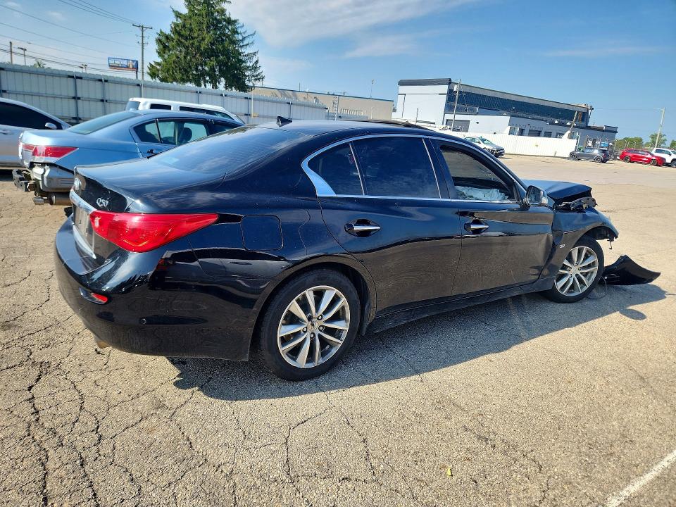 Продаж на аукціоні авто 2014 Infiniti Q50, vin: JN1BV7AR6EM698102, номер лоту: 68214966