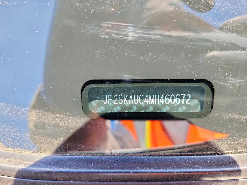 67919196 :رقم المزاد ، JF2SKAUC4MH460672 vin ، 2021 Subaru Forester مزاد بيع