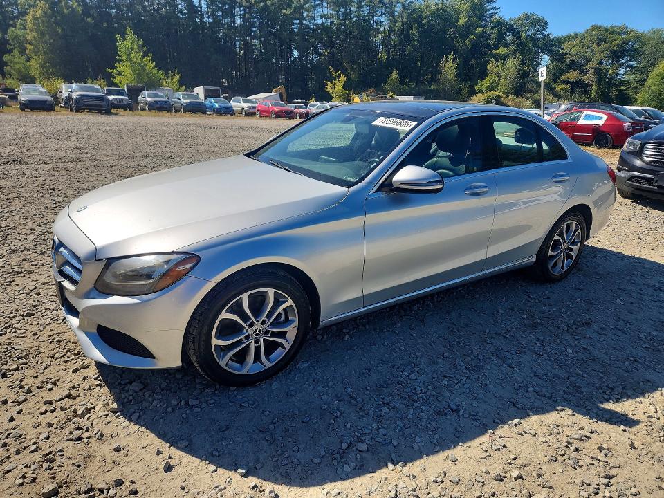 2017 Mercedes-benz C მანქანა იყიდება აუქციონზე, vin: 55SWF4KB9HU211336, აუქციონის ნომერი: 70596606