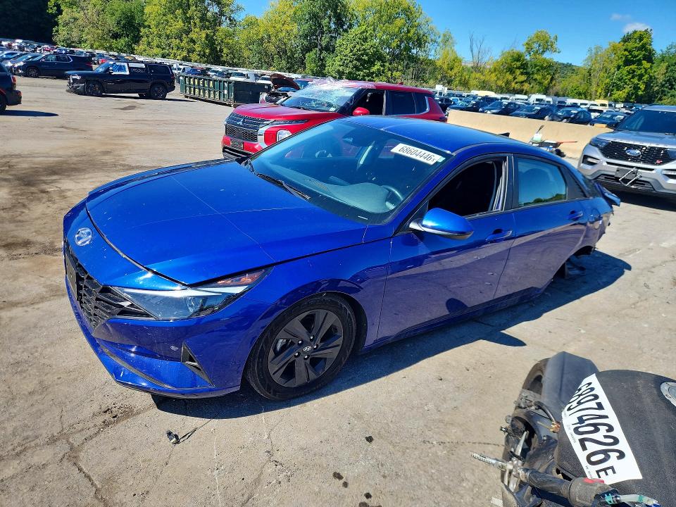 2022 Hyundai Elantra მანქანა იყიდება აუქციონზე, vin: KMHLS4AG7NU315755, აუქციონის ნომერი: 68604446