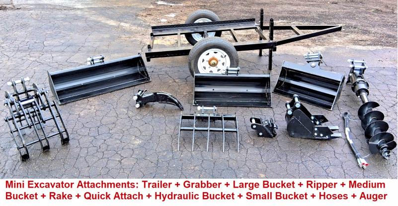 2027 Others Mini Excavator Attachments: მანქანა იყიდება აუქციონზე, vin: 3811090, აუქციონის ნომერი: 69751536