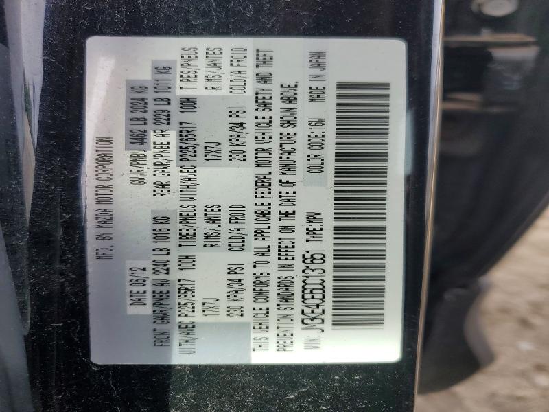 Aukcja sprzedaży 2013 Mazda Cx-5, vin: JM3KE4CE6D0131651, numer aukcji: 67512406