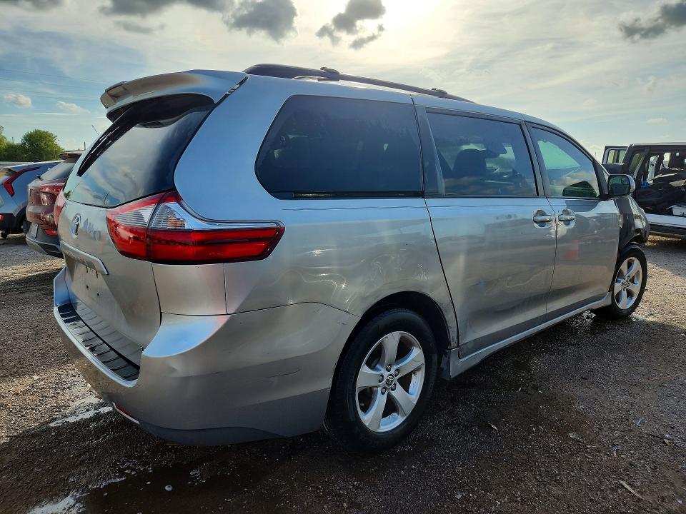 2020 Toyota Sienna მანქანა იყიდება აუქციონზე, vin: 5TDKZ3DC4LS075810, აუქციონის ნომერი: 65650386
