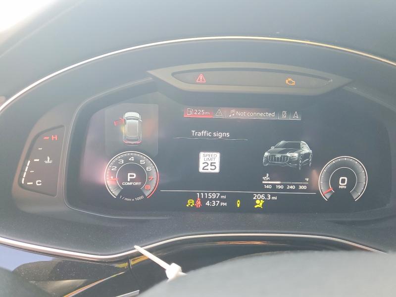 2019 Audi Q8 მანქანა იყიდება აუქციონზე, vin: WA1CVAF17KD044233, აუქციონის ნომერი: 66571836