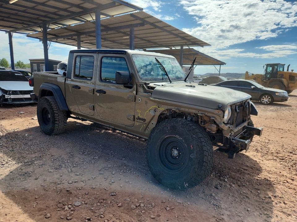 68097786 :رقم المزاد ، 1C6JJTAG7LL190954 vin ، 2020 Jeep Gladiator مزاد بيع