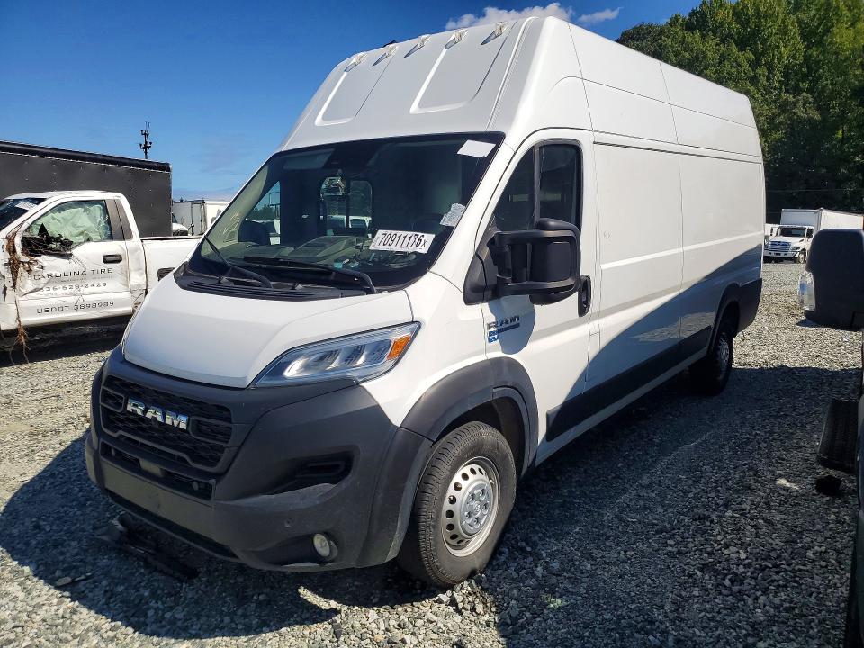 70911176 :رقم المزاد ، 3C6MRWAZ1RE109666 vin ، 2024 Ram Promaster 3500 مزاد بيع